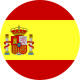 Spanish flag round